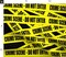 Scene Out Tape Pop Art Caution Novelty Custom Printed Fabric by Spoonflower Various Fabrics by the Yard or Fat Quarter